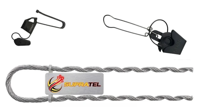 Helical Dead-ends clamp and drop clamp